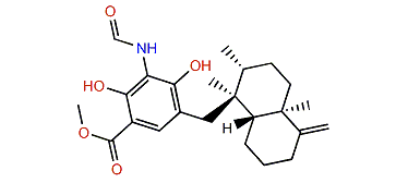 18-Deoxy-18-formamidodictyoceratin B